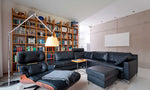 Infrarood Slimline paneel 400x1700x15mm 510W horizontaal woonkamer bij smartir.nl | Smartir.nl